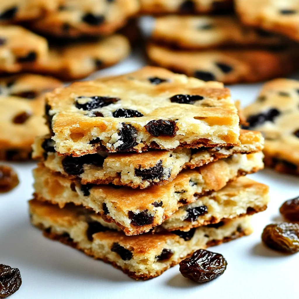 Golden Raisin Biscuit Cookies