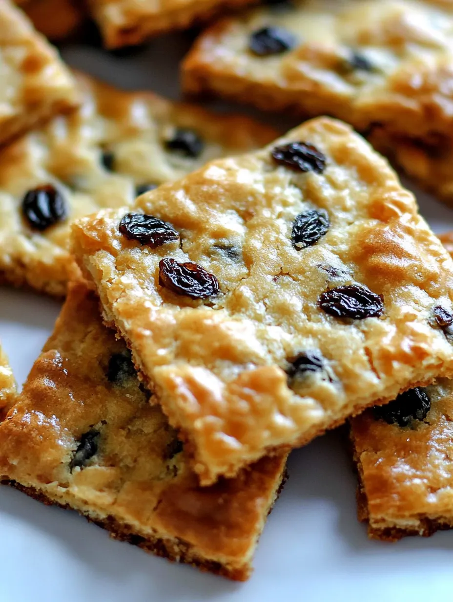 Golden Raisin Biscuit Cookies
