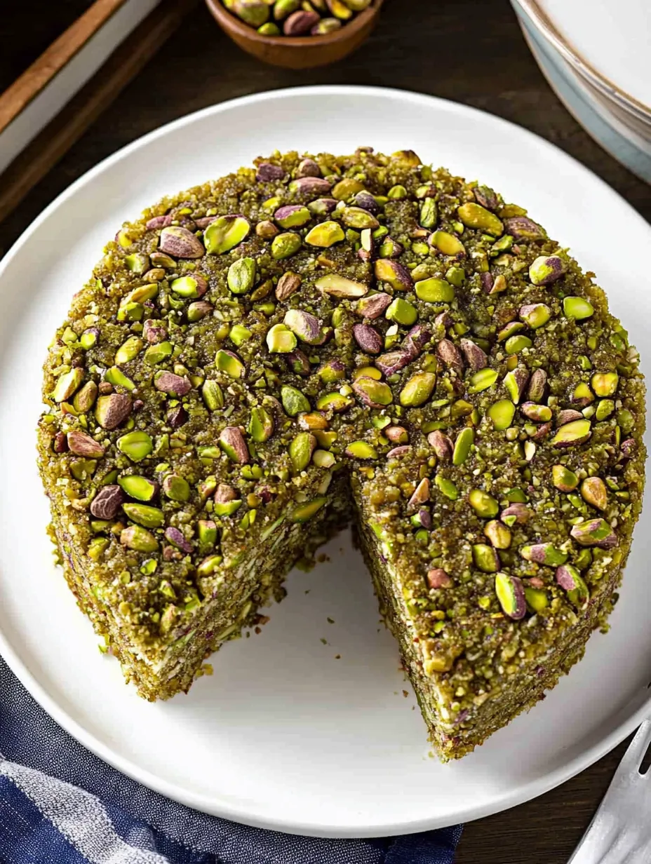 The Best Pistachio Sans Rival