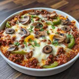 Crustless Low Carb Pizza