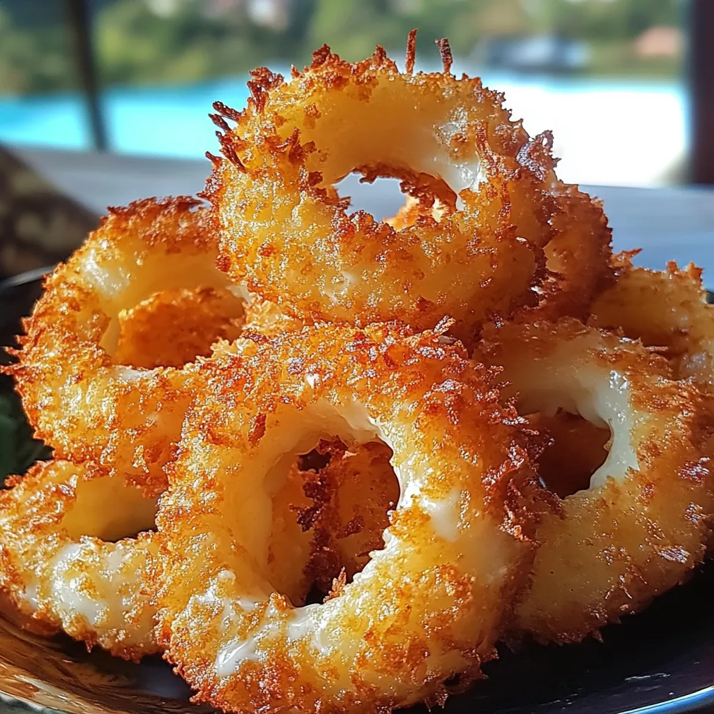 Fried Piña Colada Rings.