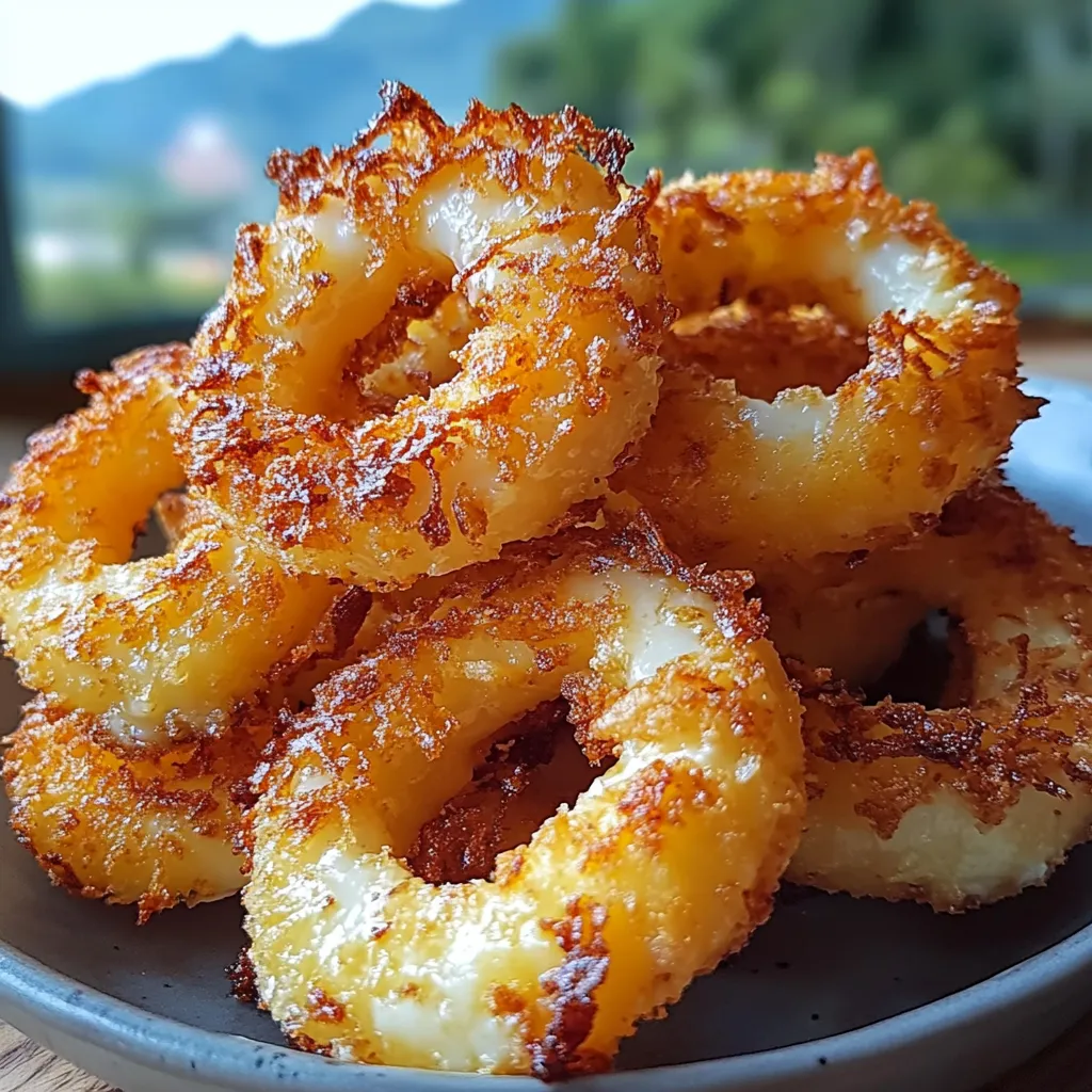 Fried Piña Colada Rings.