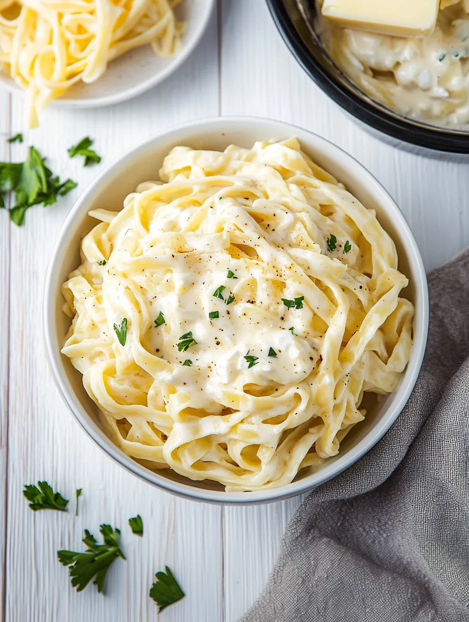 Cottage Cheese Alfredo