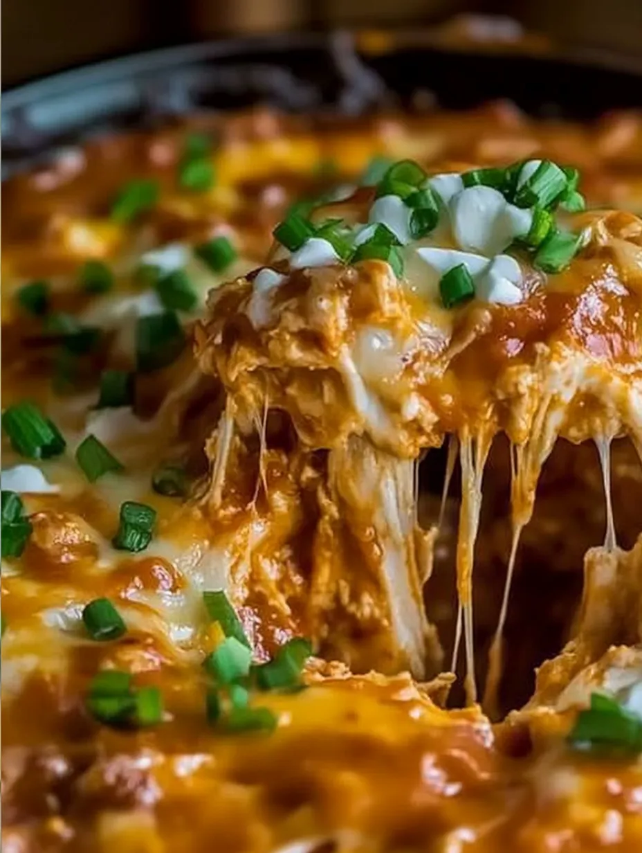 Keto Chicken Enchilada Casserole