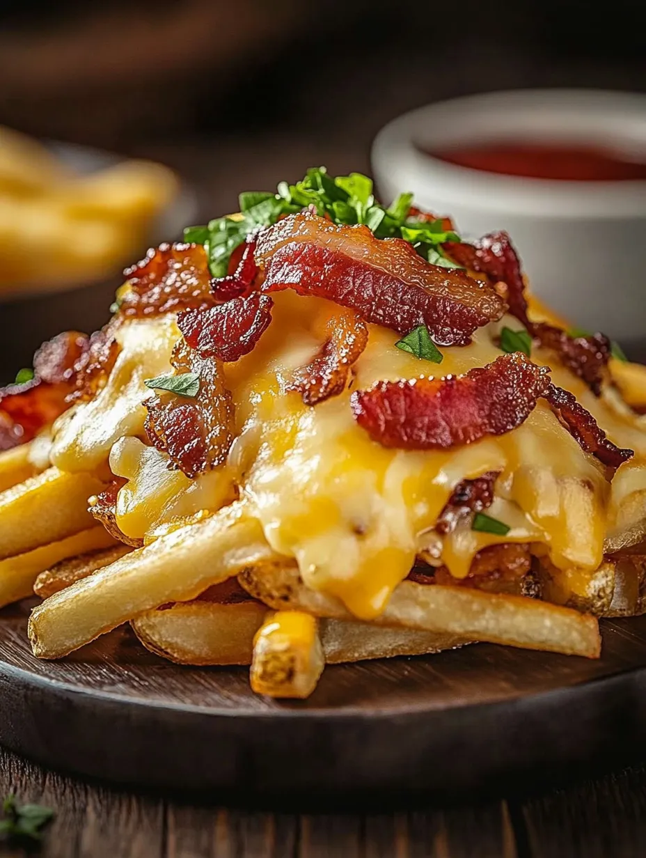 Loaded Bacon Cheese Fries
