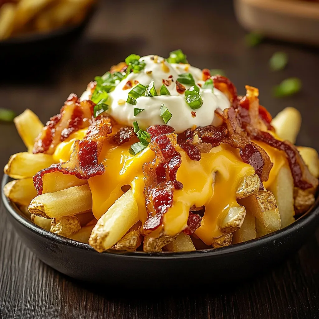 Loaded Bacon Cheese Fries