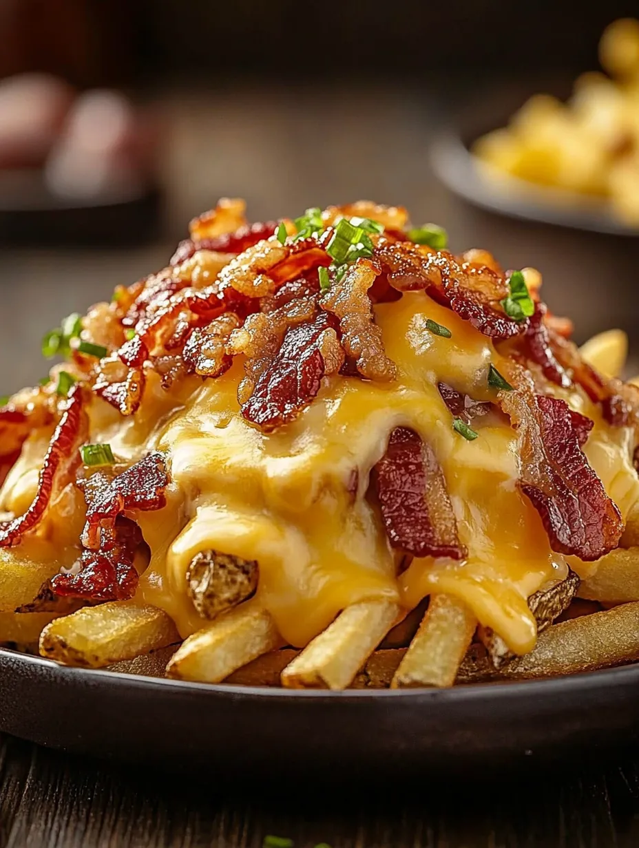 Loaded Bacon Cheese Fries