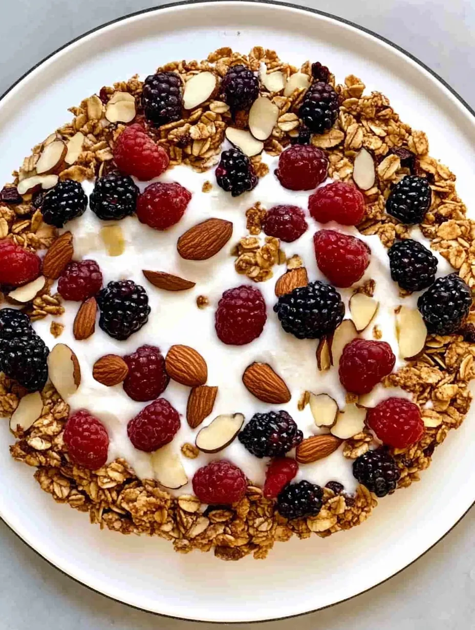 Granola Breakfast Pizza
