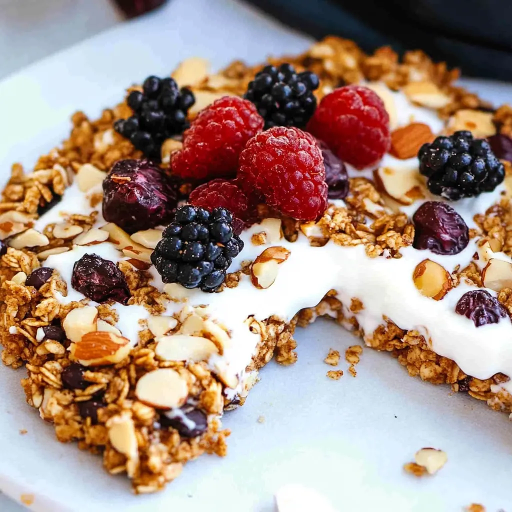 Granola Breakfast Pizza