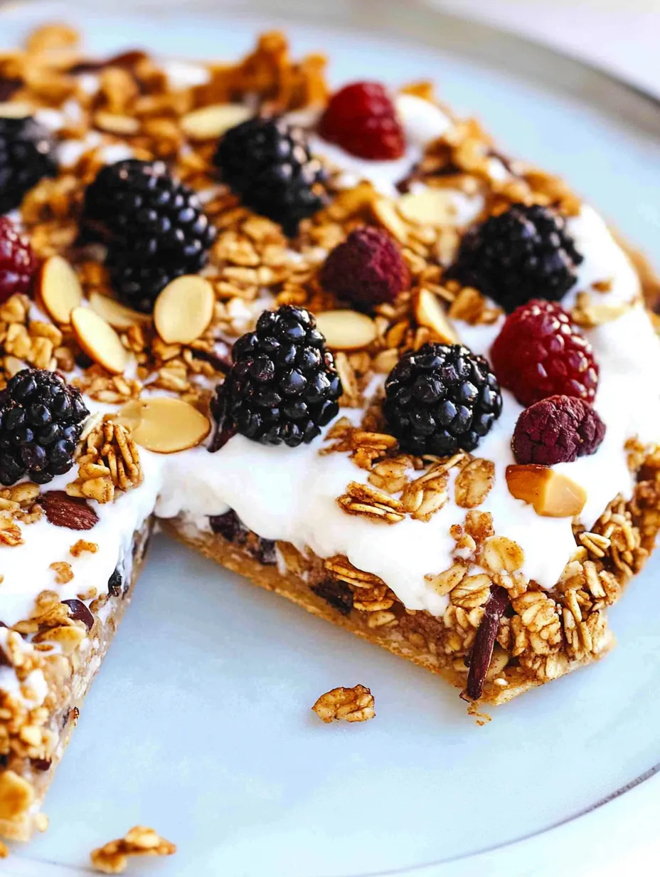 Granola Breakfast Pizza
