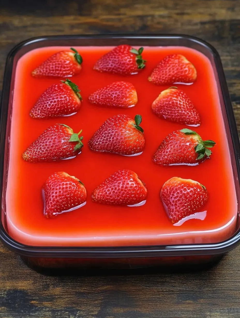 Strawberry Jello Cake