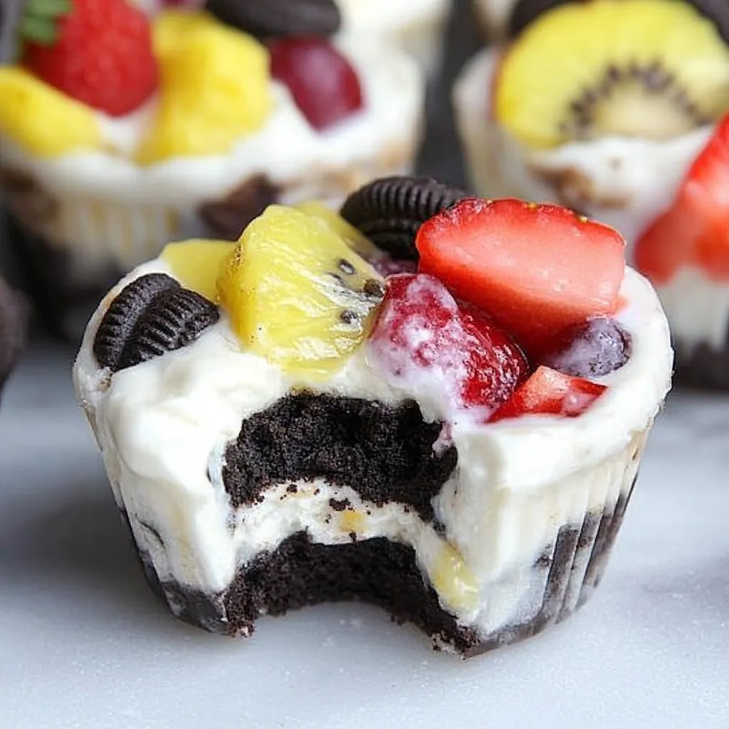 Oreo Frozen Yogurt Bites