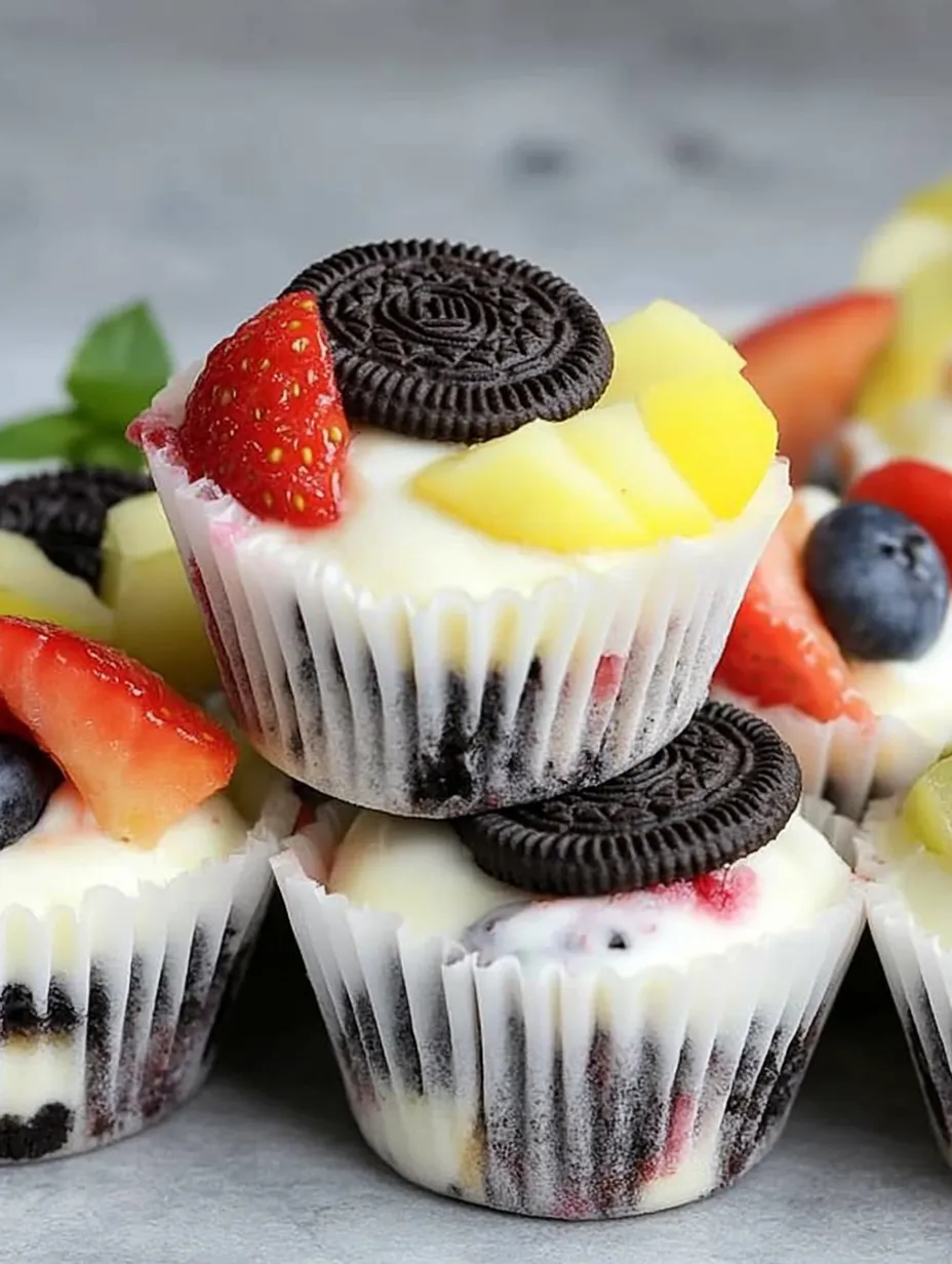 Oreo Frozen Yogurt Bites