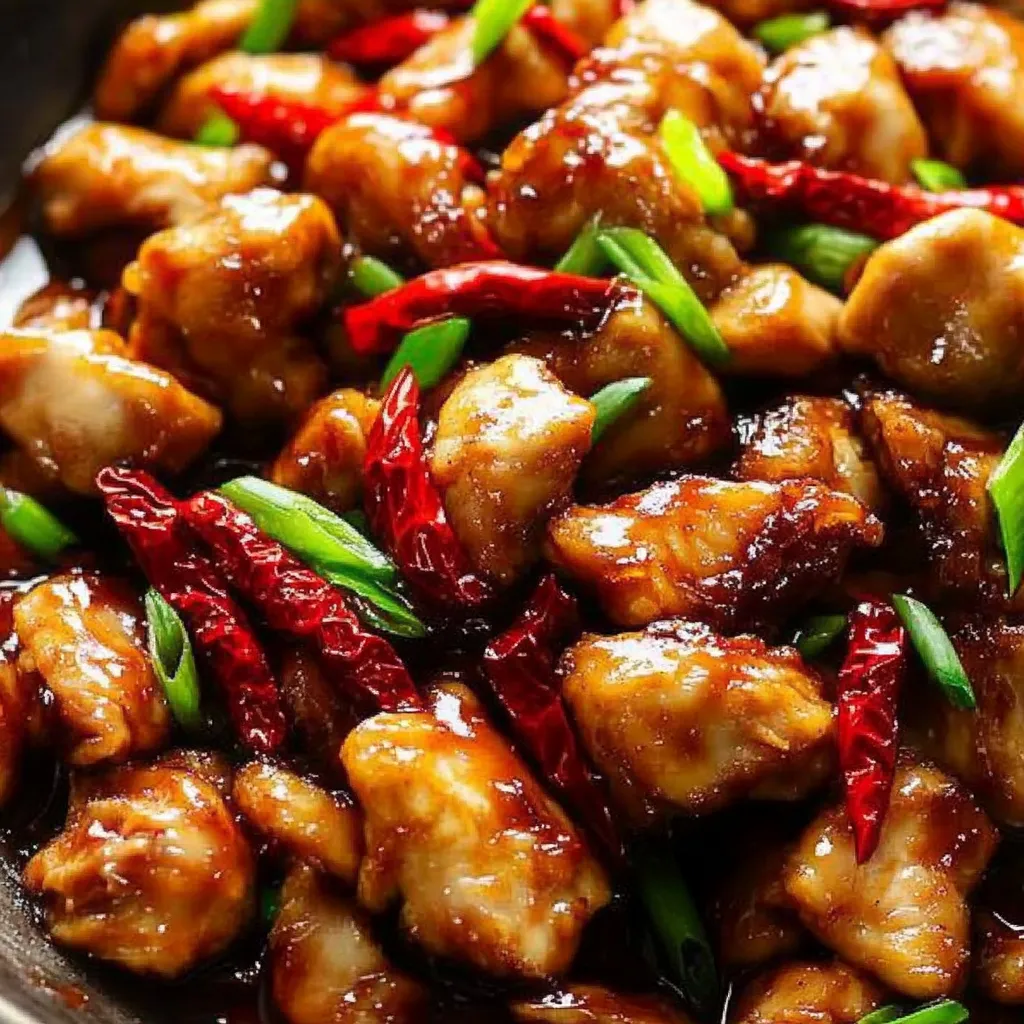 Spicy Szechuan Chicken