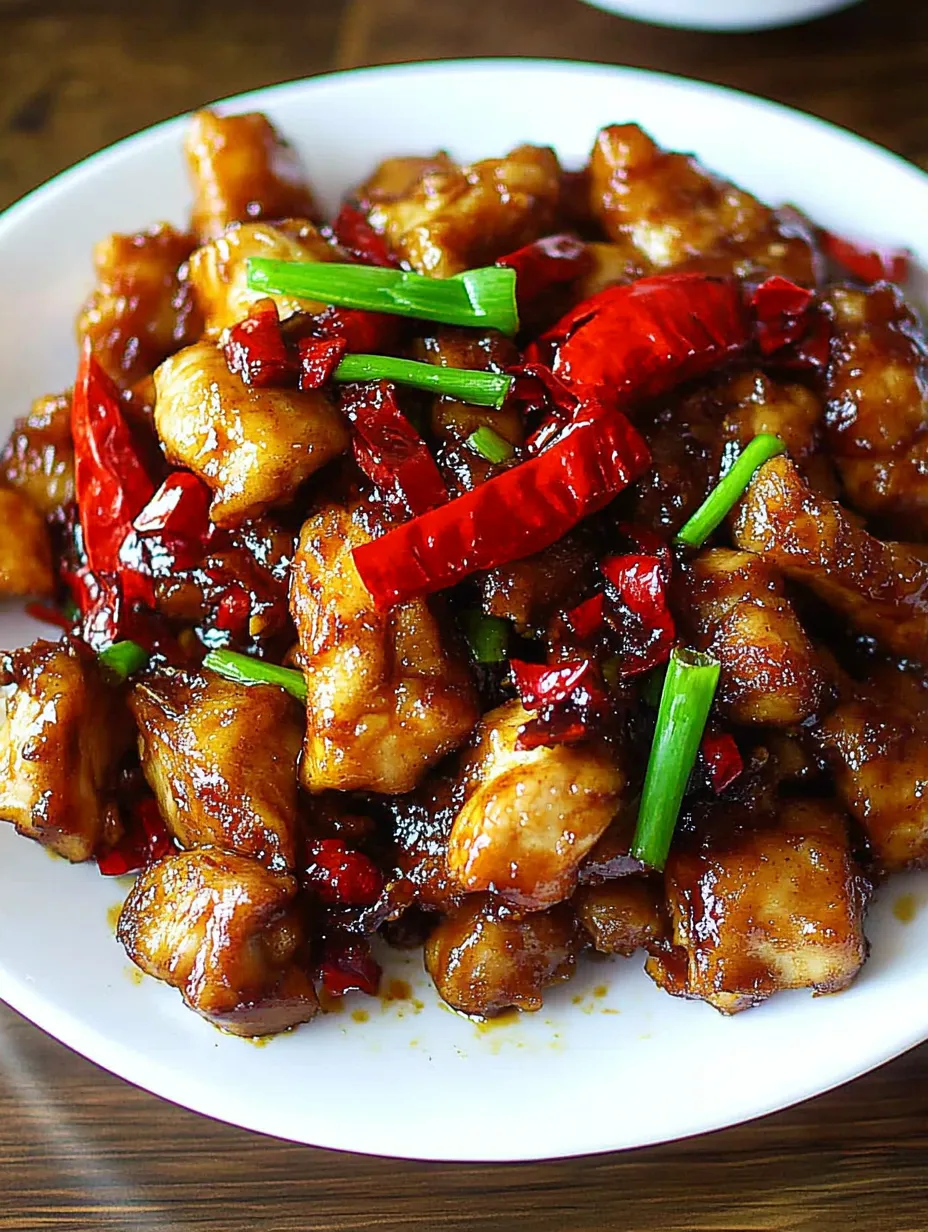 Spicy Szechuan Chicken
