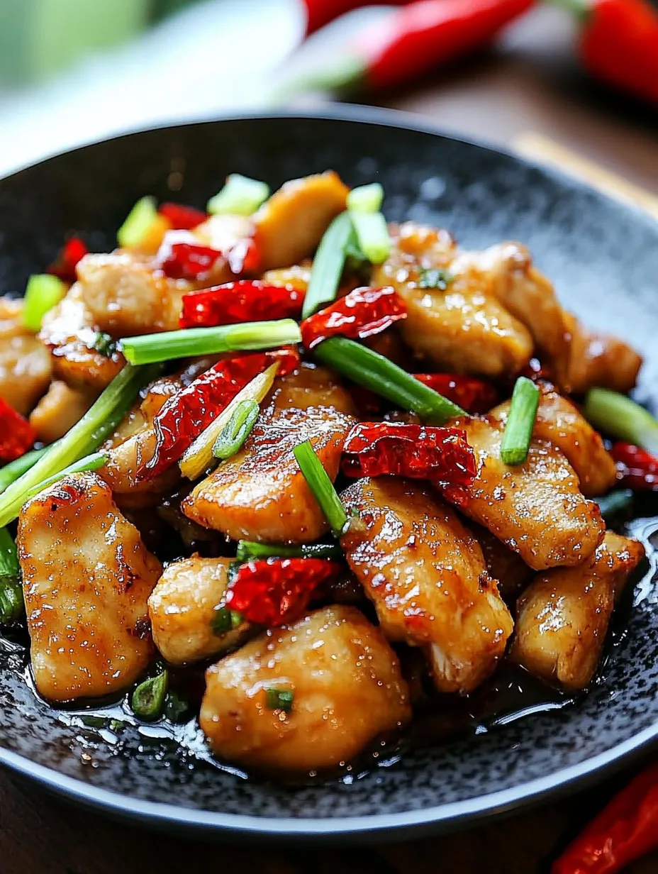 Spicy Szechuan Chicken