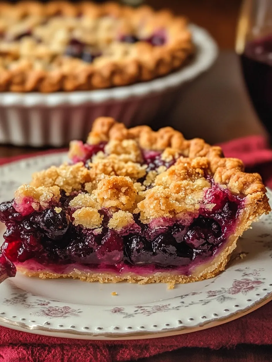 Bumbleberry Crumble Pie
