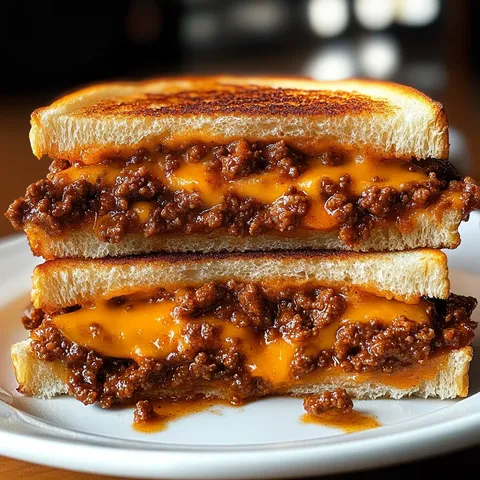 Sloppy Joe Grilled Cheese