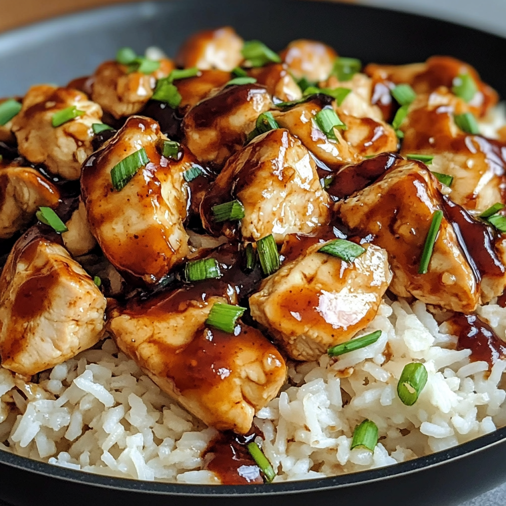 One-Pan Honey BBQ Chicken & Rice