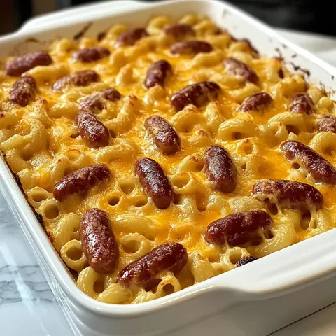 A white dish with a casserole in it.