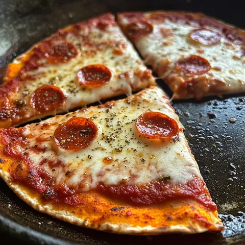 Cheesy Crispy Diabetic Pizza