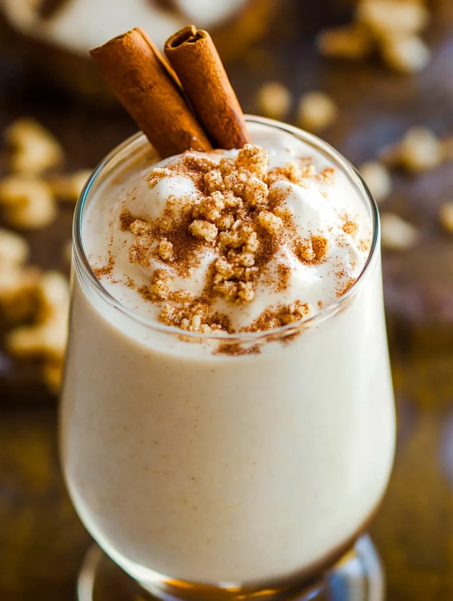 Cinnamon Roll Protein Shake