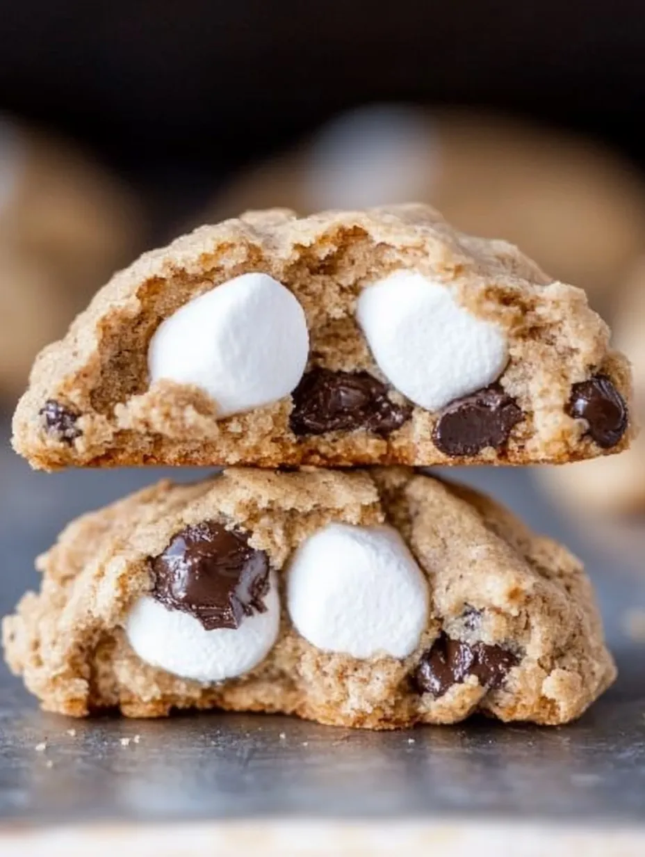 Chocolate Chip Marshmallow Cookies