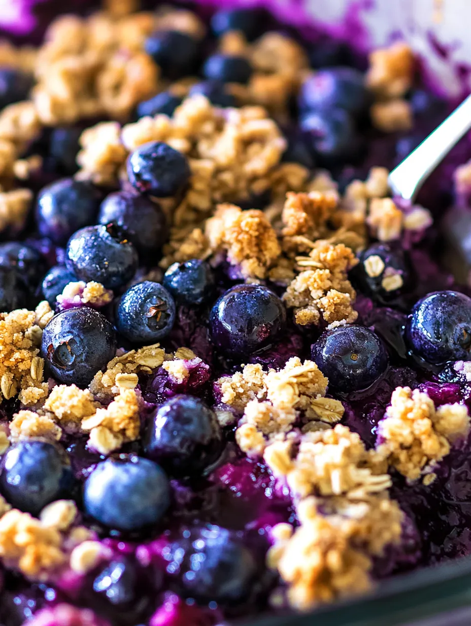 Blueberry Crisp Recipe