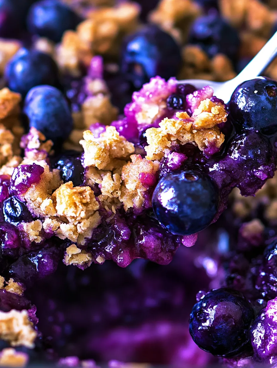 Blueberry Crisp Recipe