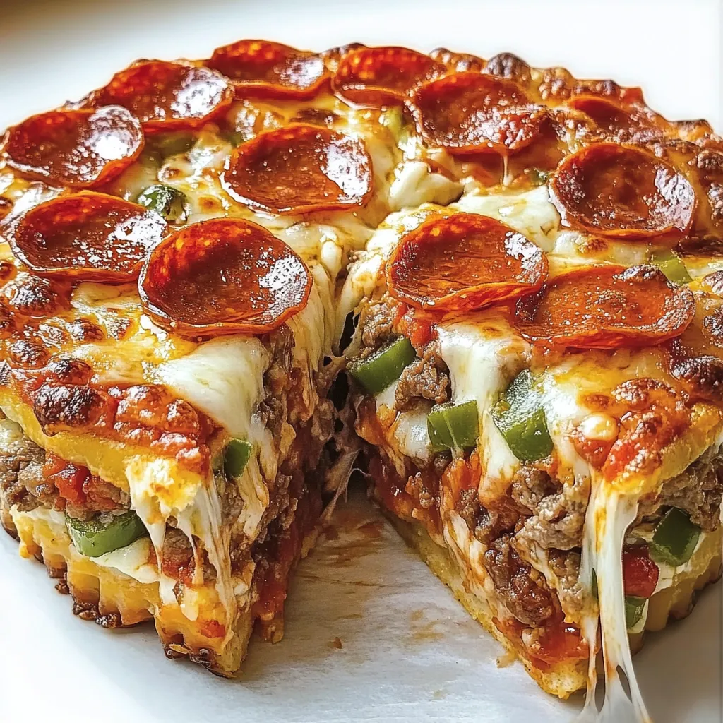 A slice of pizza with pepperoni and green peppers.