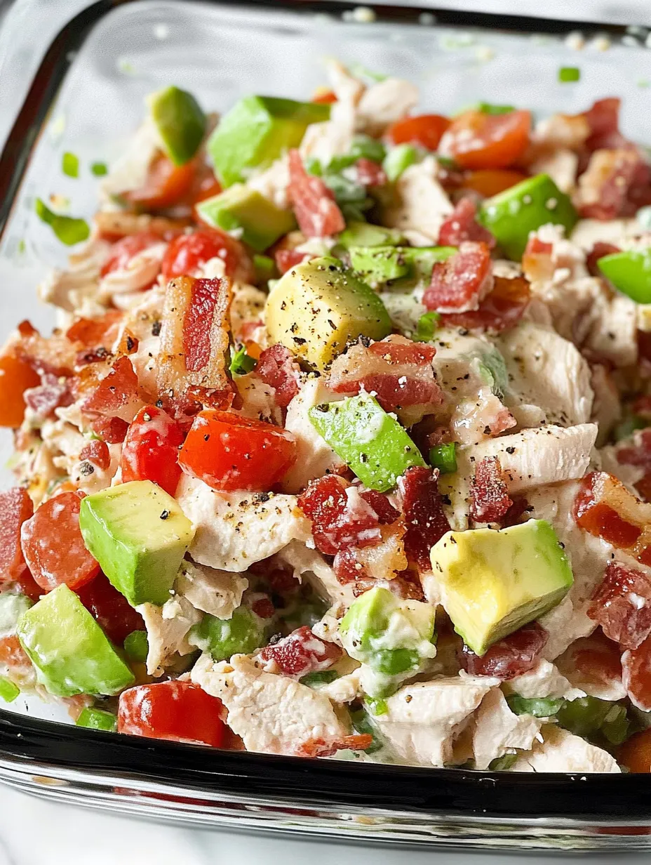 BLT Chicken Salad