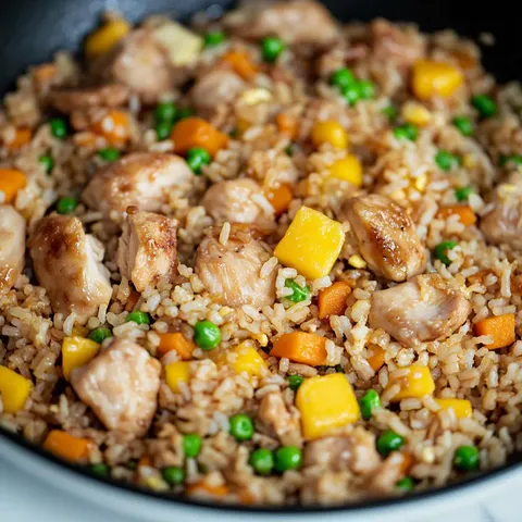 Mango Chicken Fried Rice