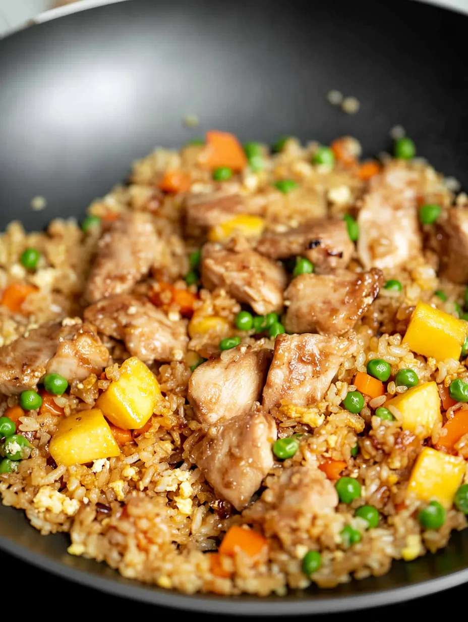 Mango Chicken Fried Rice