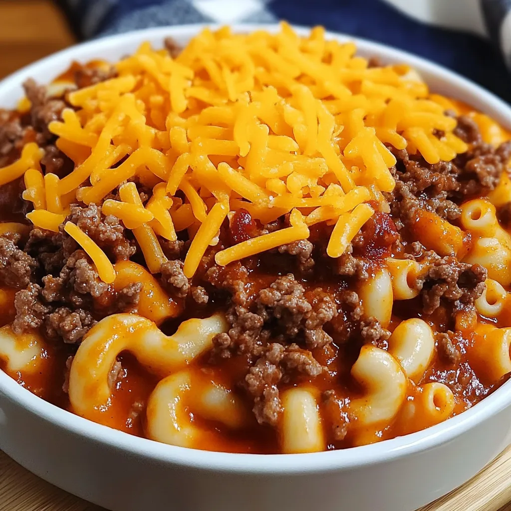 Coney Chili Mac Casserole