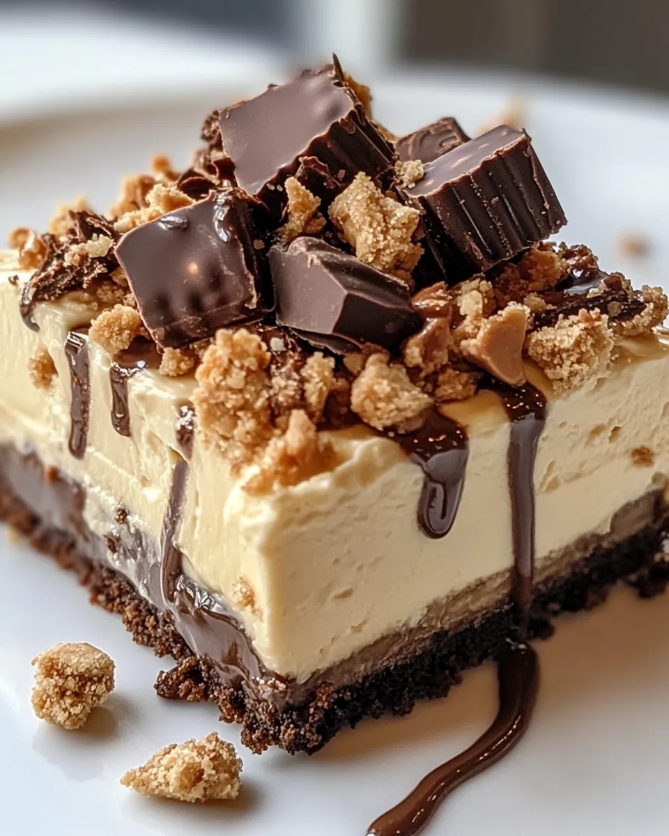 A slice of chocolate cake with chocolate chips and drizzled with chocolate sauce.