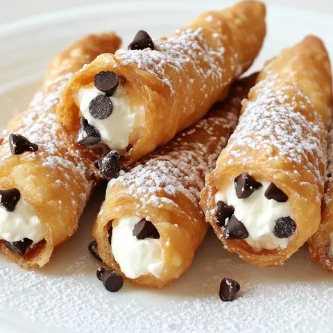A plate of chocolate covered cream filled pastries.