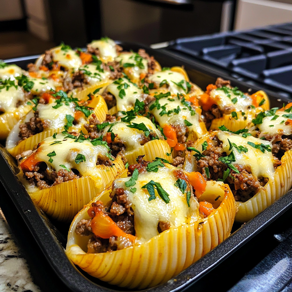 Cheesesteak Stuffed Shells