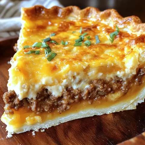 Cheeseburger Pie