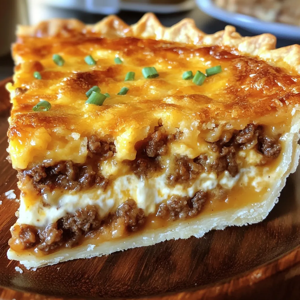 Cheeseburger Pie