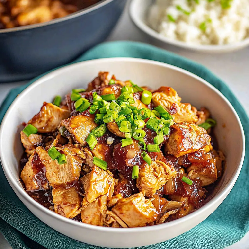 Slow Cooker Honey Garlic Chicken