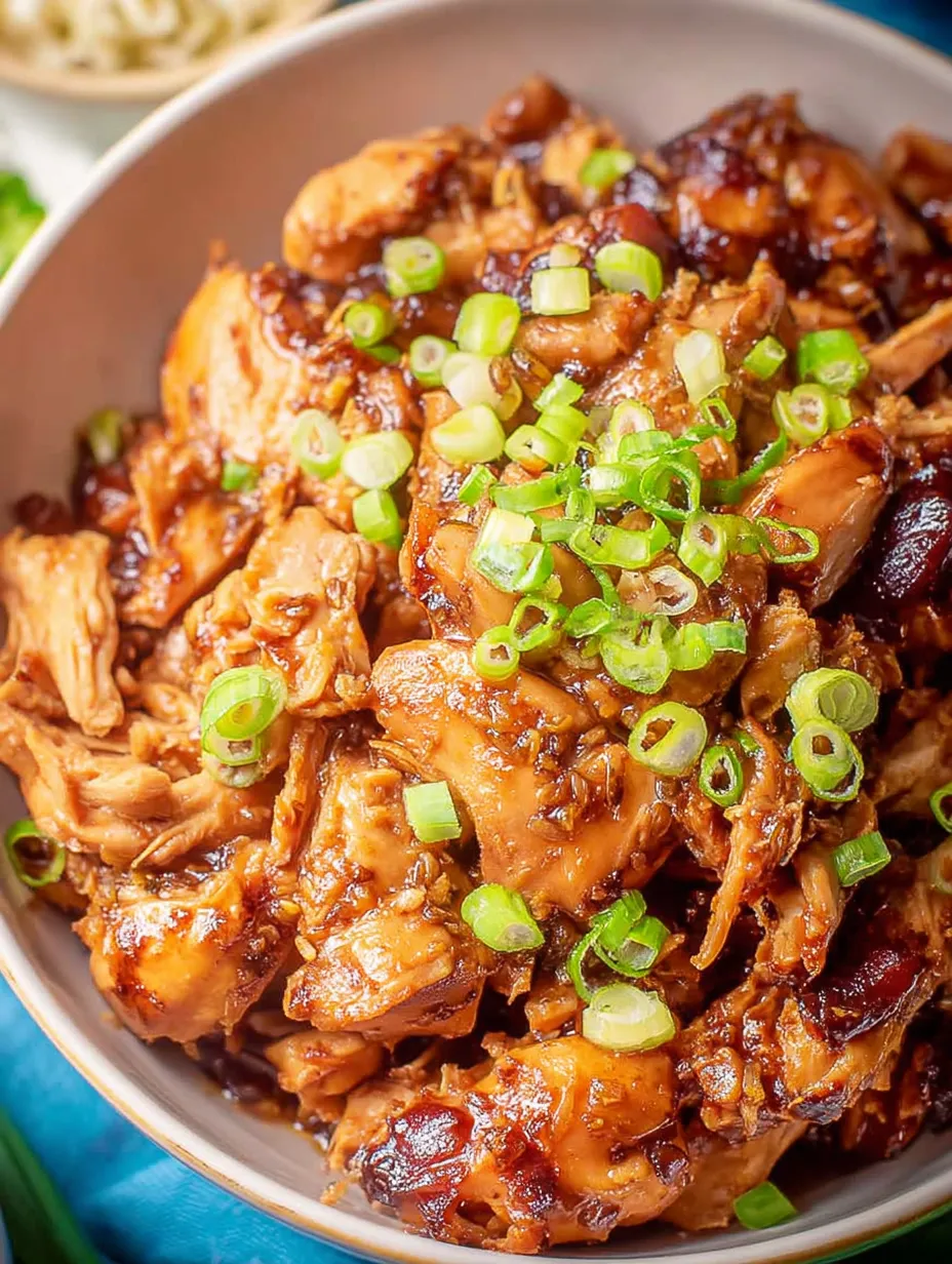 Slow Cooker Honey Garlic Chicken