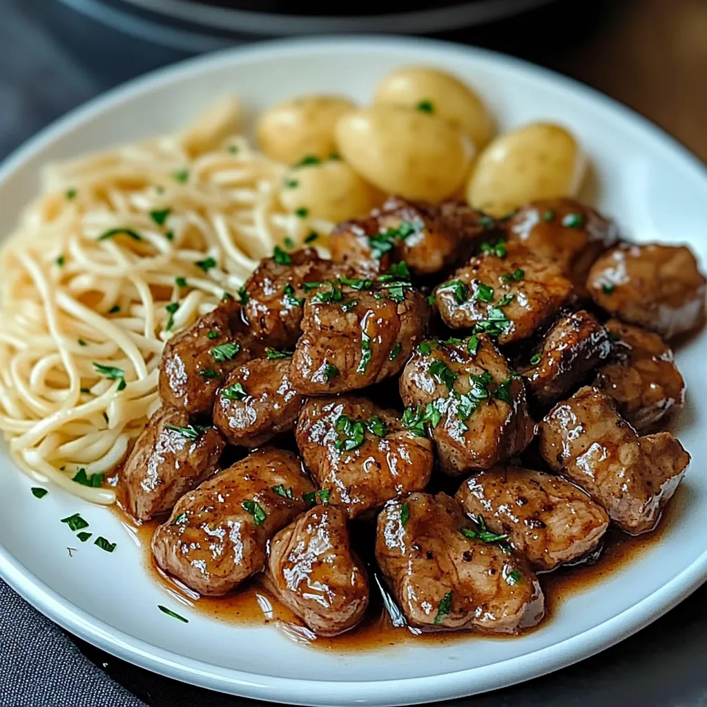 Crockpot Steak Bites