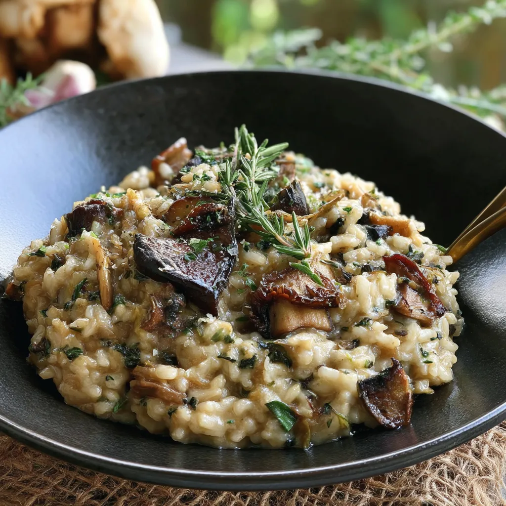 Wild Mushroom Risotto