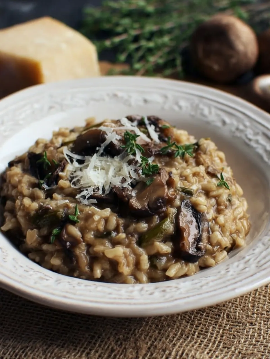 Wild Mushroom Risotto