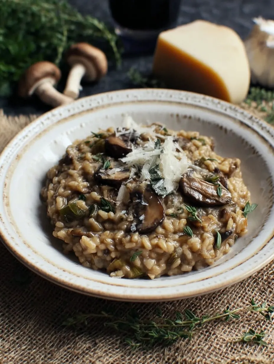 Wild Mushroom Risotto