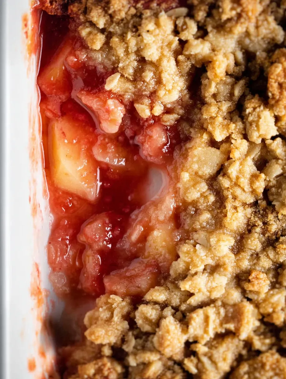 Easy Rhubarb Crisp