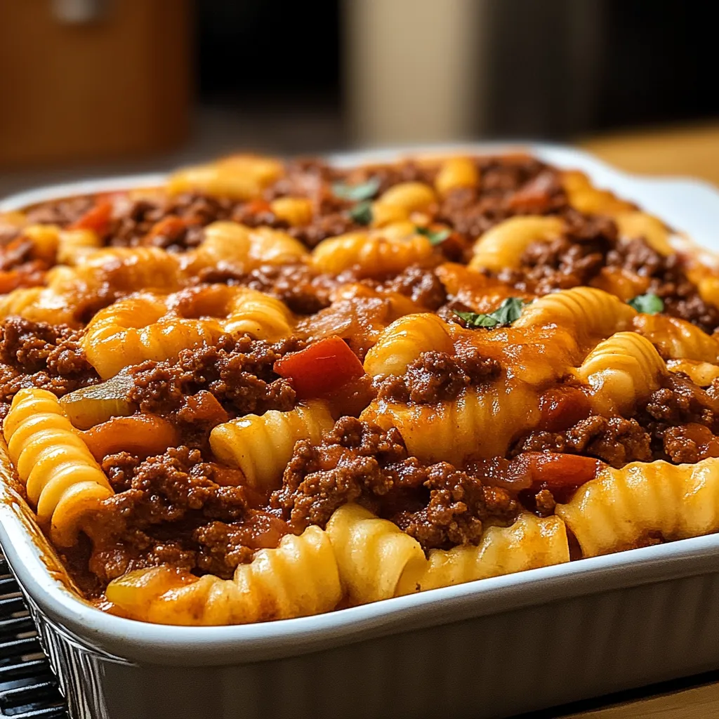 Sloppy Joe Casserole