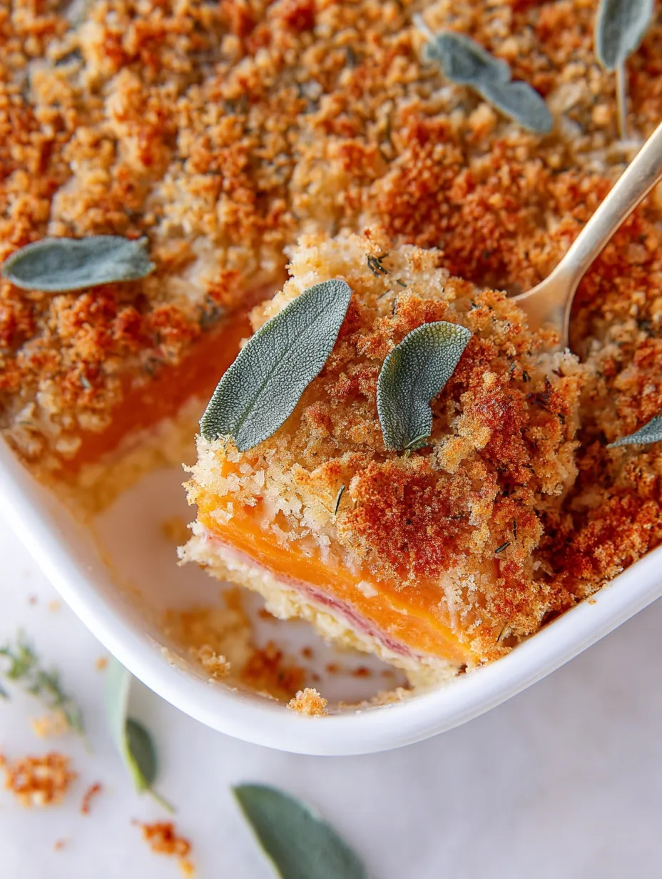 Sweet Potato Au Gratin