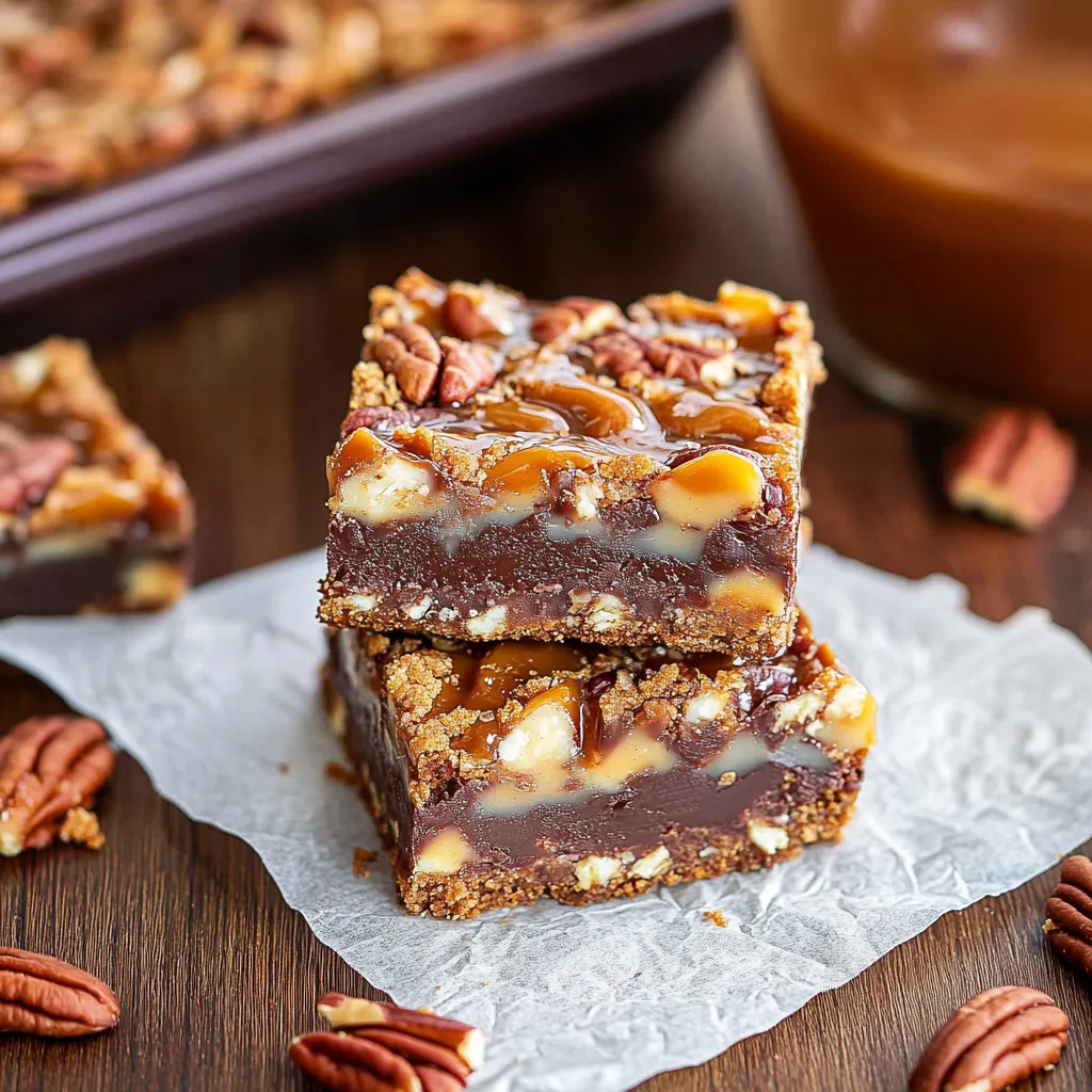 Scrumptious Turtle Bars