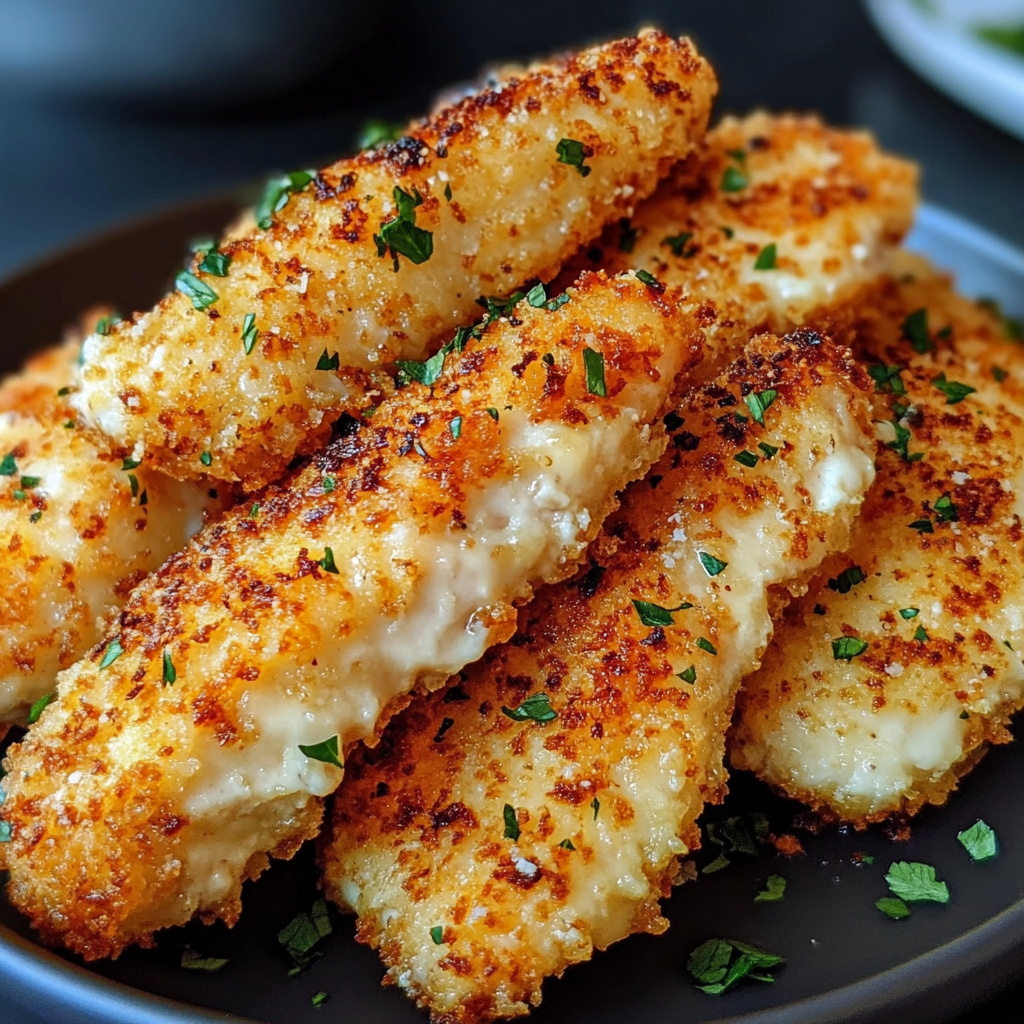 Crispy Ranch Parmesan Chicken Tenders